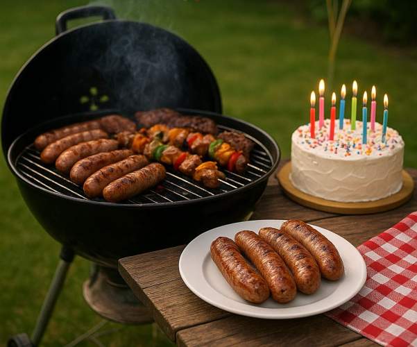 Urodzinowy grill - co podać na przyjęcie?