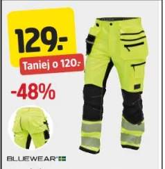 spodnie ostrzegawcze