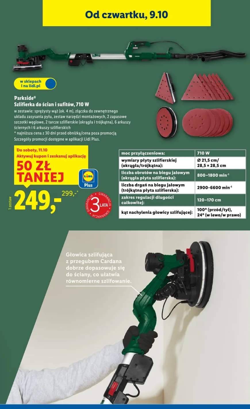 szlifierka do powierzchni gipsowych