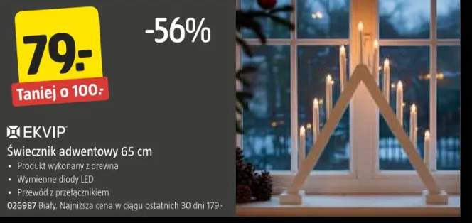 świecznik adwentowy