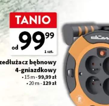 przedłużacz bębnowy