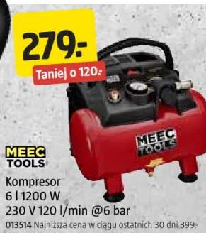 Kompresor 6 l 1200 W 230 V 120 l/min @6 bar