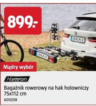 Bagażnik rowerowy na hak holowniczy 75x112 cm