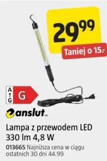 Lampa z przewodem LED 330 lm 4,8 W