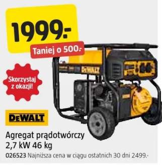 Agregat prądotwórczy 2,7 kW 46 kg