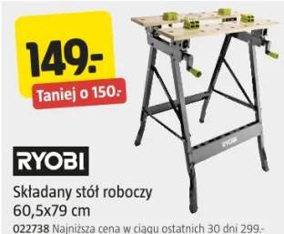 Składany stół roboczy 60,5x79 cm