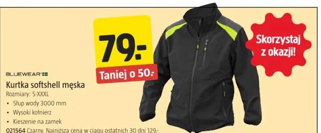 Kurtka softshell męska