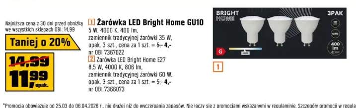 żarówka led