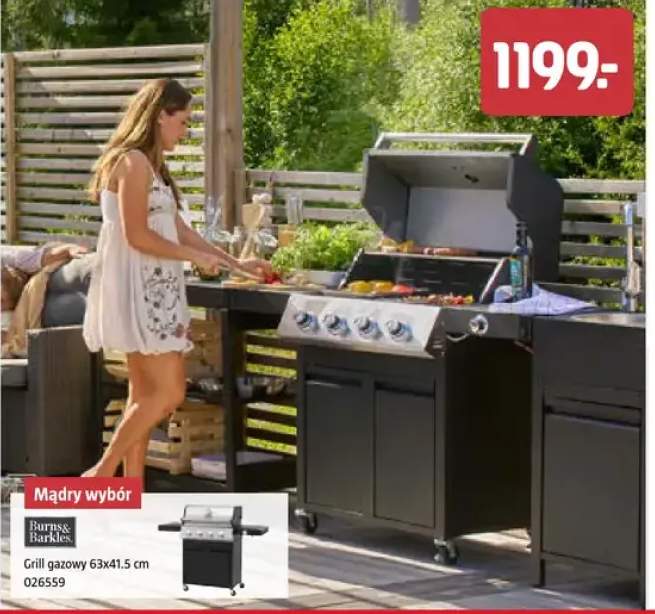 Grill gazowy 63x41.5 cm