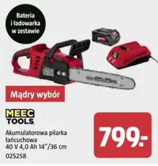Akumulatorowa pilarka łańcuchowa 40 V 4,0 Ah 14" /36 cm