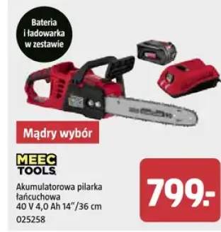 Akumulatorowa pilarka łańcuchowa 40 V 4,0 Ah 14" /36 cm