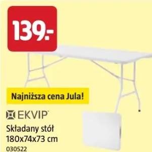 Składany stół Ekvip 180x74x73cm