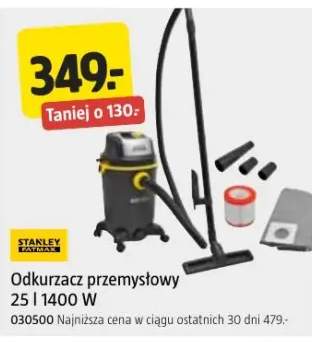 Odkurzacz przemysłowy Stanley Fatmax 25l 1400W