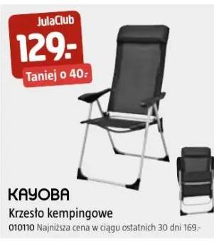 Krzesło kempingowe Kayoba