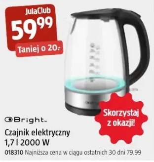 Czajnik elektryczny Bright 1,7l 2000W