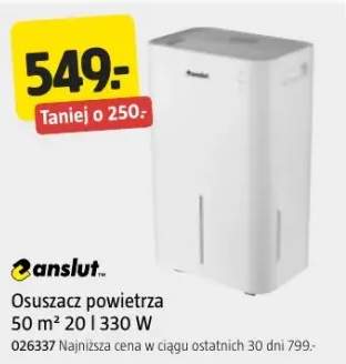 Osuszacz powietrza Anslut 50m² 20l 330W