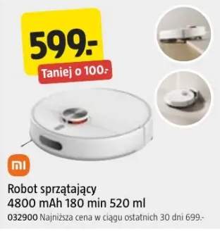 Robot sprzątający Mi 4800mAh 180min 520ml