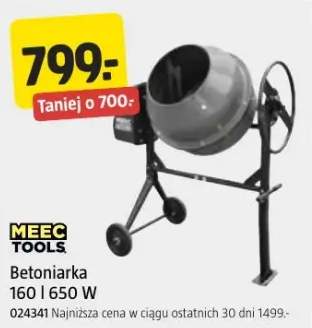 Betoniarka Meec Tools 160l 650W