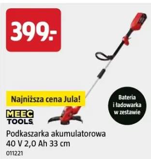 Podkaszarka akumulatorowa Meec Tools 40V 2,0Ah 33cm