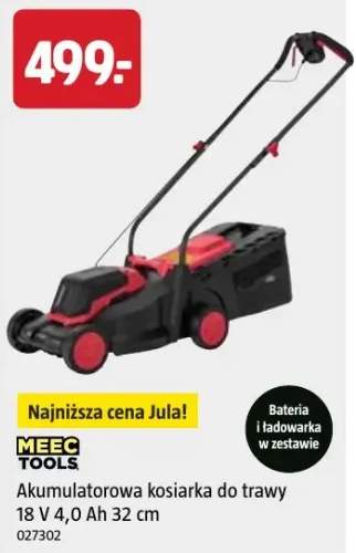 Akumulatorowa kosiarka do trawy Meec Tools 18V 4,0Ah 32cm