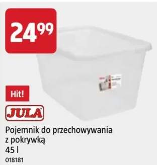 Pojemnik do przechowywania Jula z pokrywką 45l