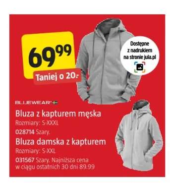 bluza z kapturem męska