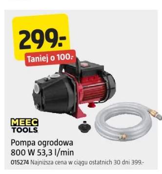Pompa ogrodowa Meec Tools 800W 53,3 l/min