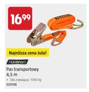 Pas transportowy Hamron