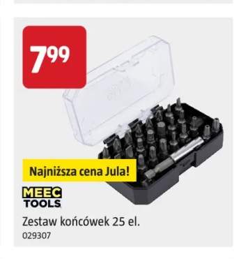 Zestaw końcówek Meec Tools