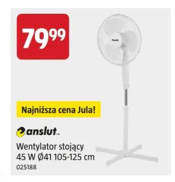 Wentylator stojący Anslut 45W