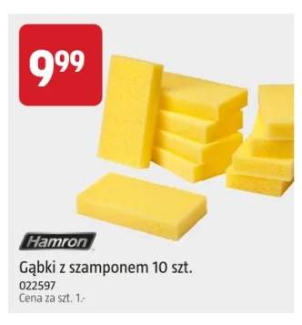 Gąbki z szamponem Hamron 10-pak