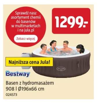 Basen z hydromasażem Bestway