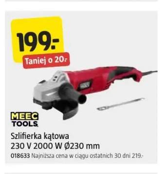 Szlifierka kątowa Meec Tools