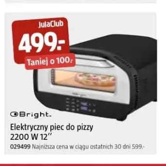 Elektryczny piec do pizzy Bright