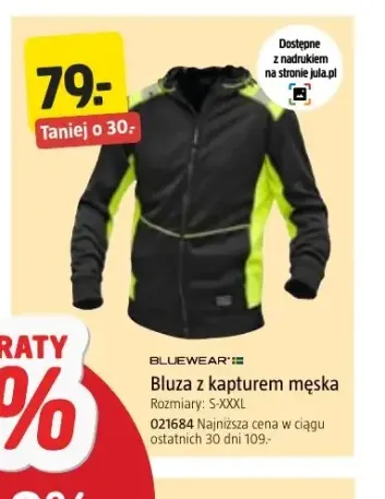 Bluza z kapturem męska Bluewear