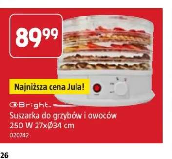 Suszarka do grzybów i owoców Bright