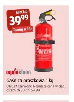 Gaśnica proszkowa 1 kg Ogniochron