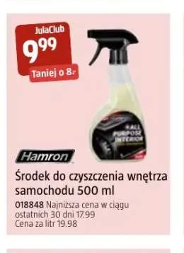 Środek do czyszczenia wnętrza samochodu 500 ml Hamron