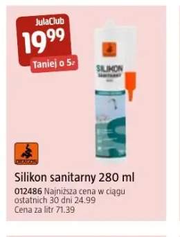 Silikon sanitarny 280 ml Dragon
