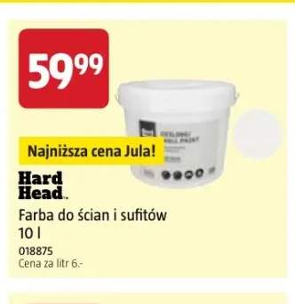 Farba do ścian i sufitów Hard Head