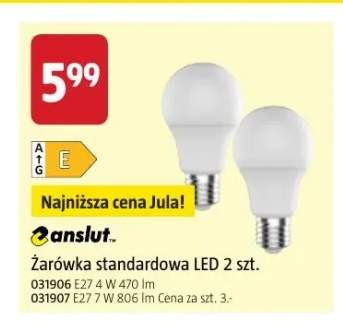 Żarówka standardowa LED E27 4W 2-pak Anslut +1 wariant