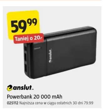 Powerbank 20 000mAh Anslut