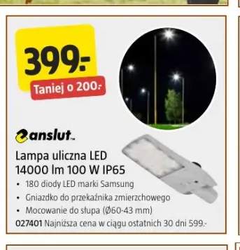 Lampa uliczna LED Anslut