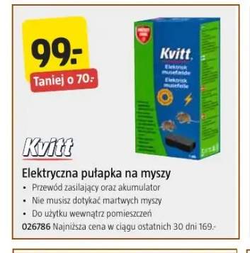 Elektryczna pułapka na myszy Kvitt