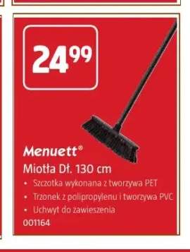 Miotła dł. 130 cm Menuett