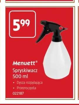 Spryskiwacz 500 ml Menuett