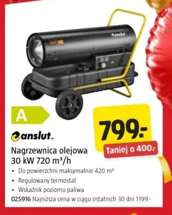Nagrzewnica olejowa Anslut