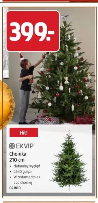 Choinka 210 cm Ekvip