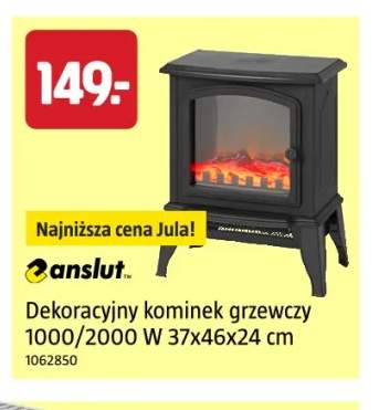 Dekoracyjny kominek grzewczy Anslut