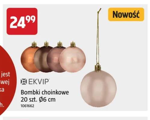 Bombki choinkowe Ekvip